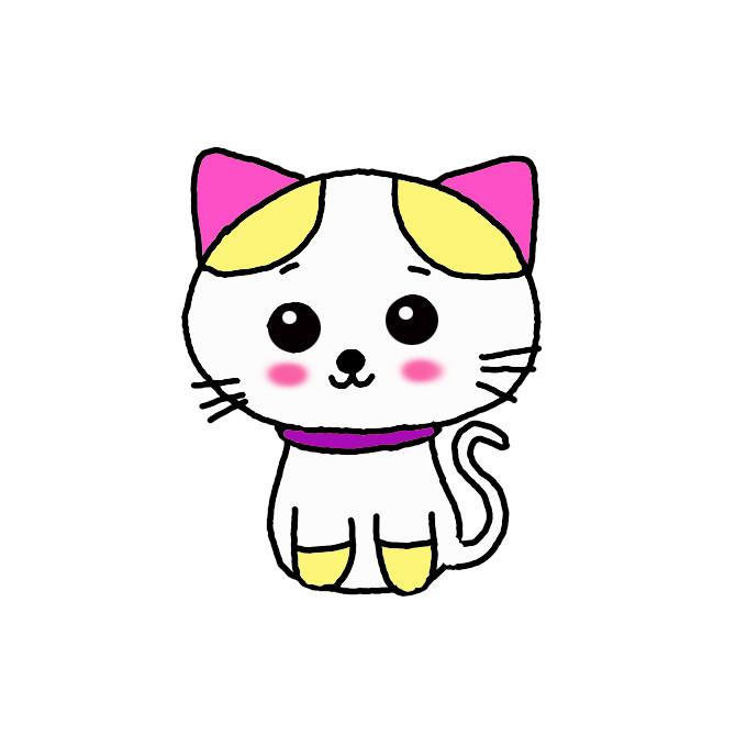30 Easy Cat Drawing Ideas | Simple cat drawing, Cat drawing, Easy drawings-saigonsouth.com.vn