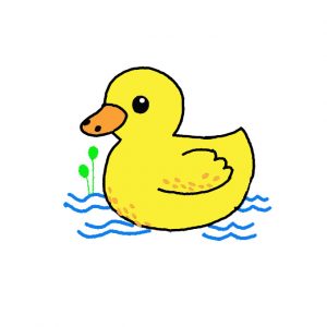 How to Draw a Duck Easy