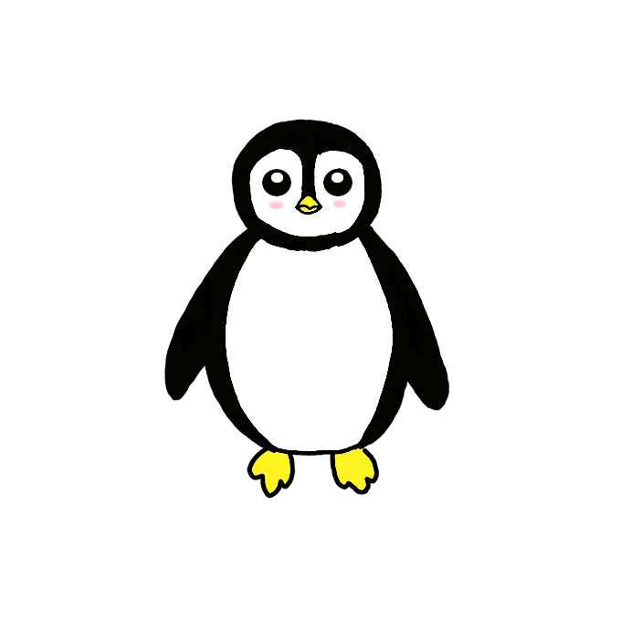 How to Draw a Penguin Easy