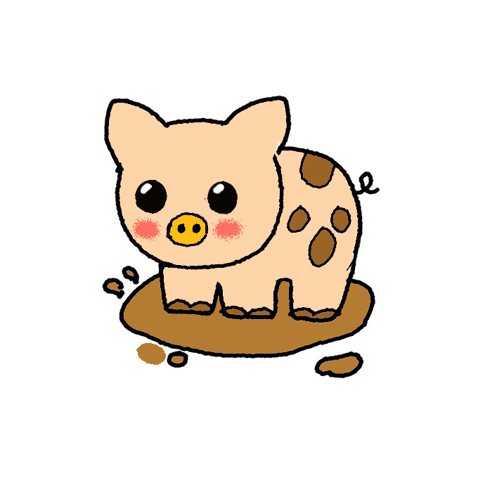How to Draw a Pig Easy