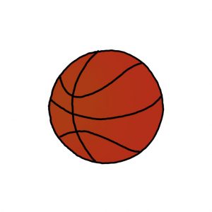How to Draw a Basketball Easy