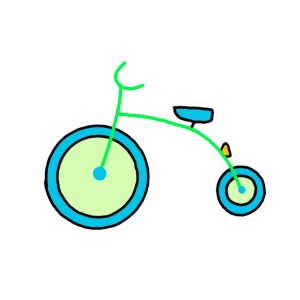 How to Draw a Bicycle Easy