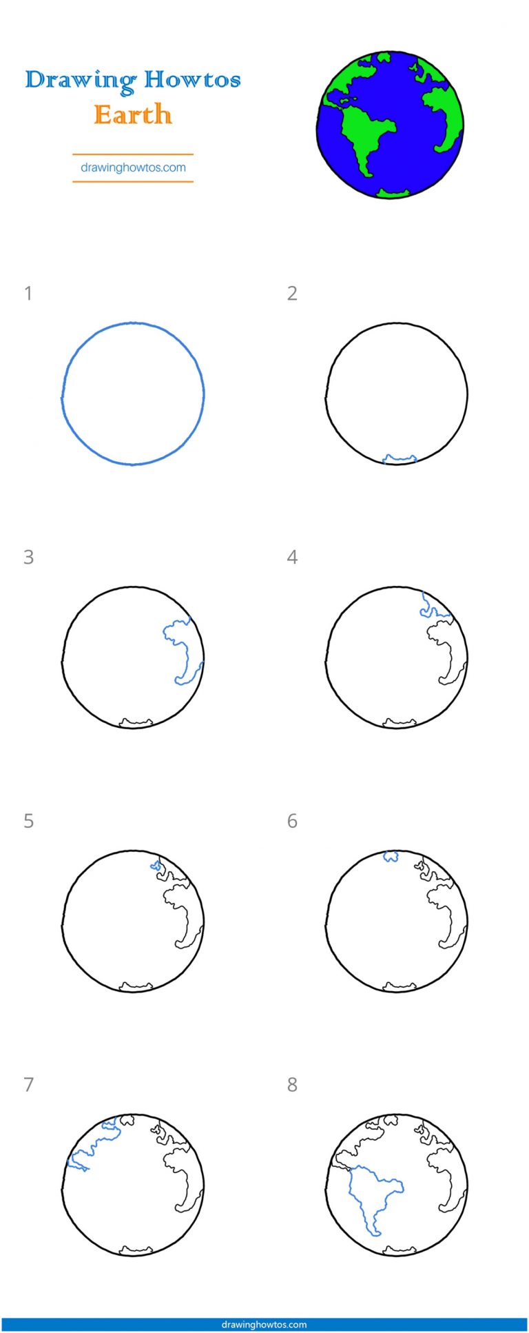 Top How To Draw Earth Step By Step of the decade Learn more here 