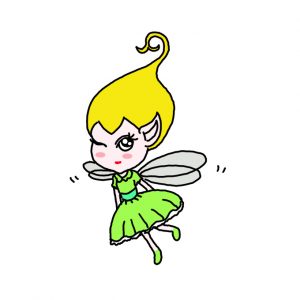 How to Draw a Fairy Easy