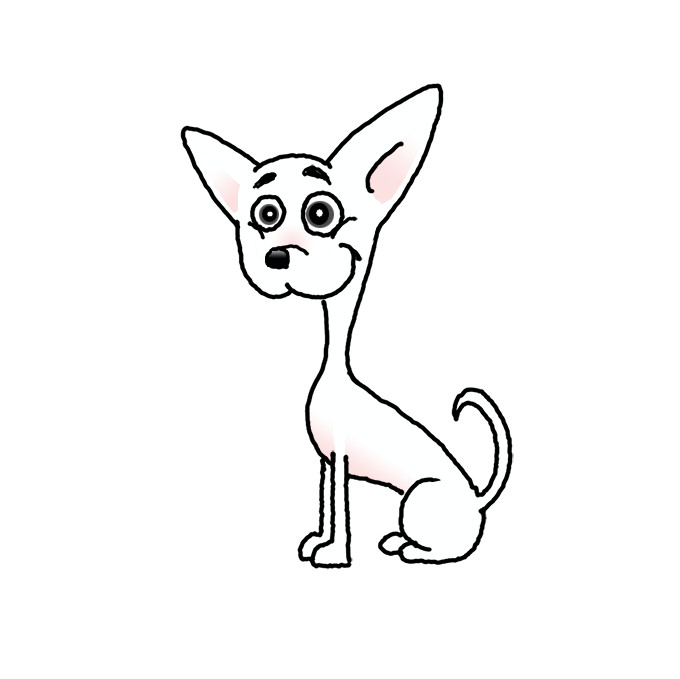 How to Draw a Chihuahua Easy