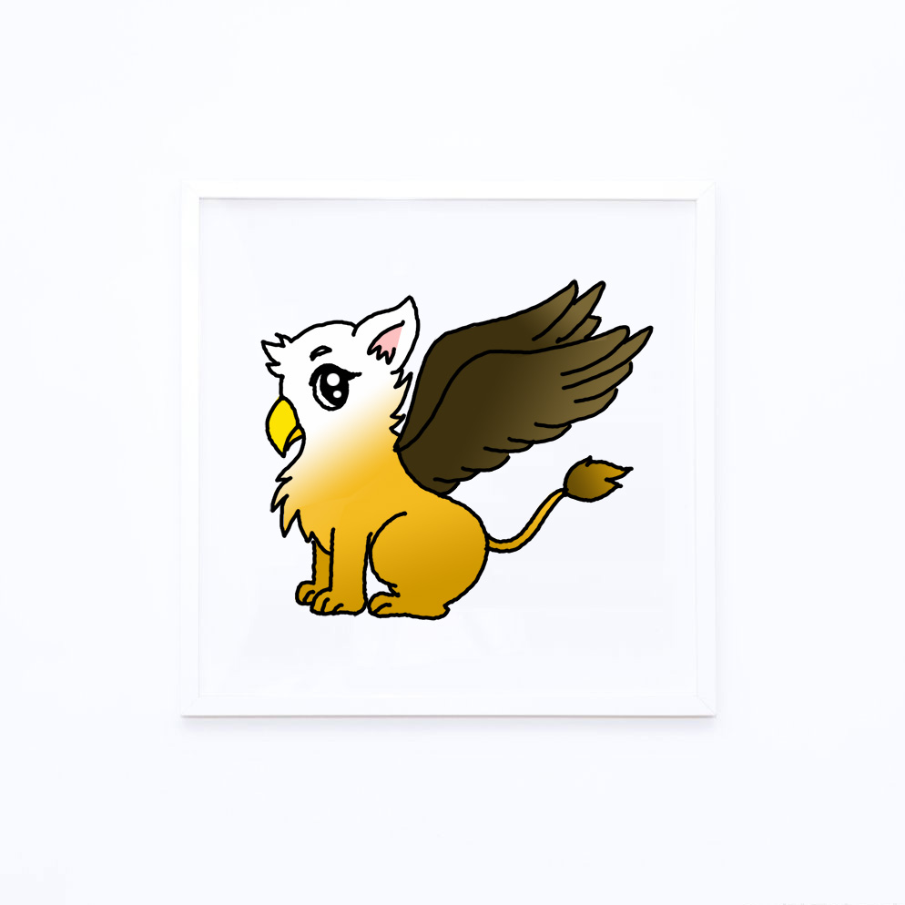 Easy Drawing Of A Griffin