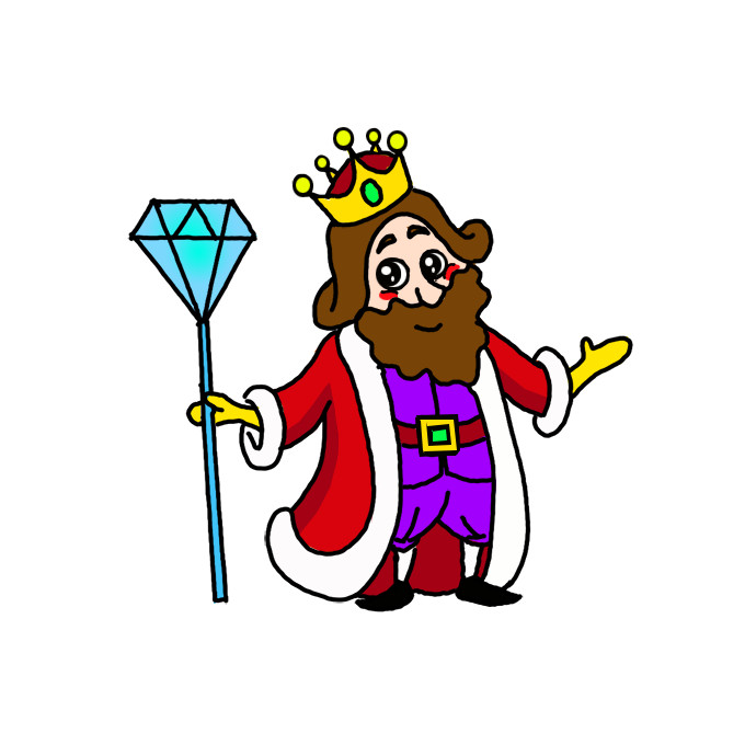 How to Draw a King Easy