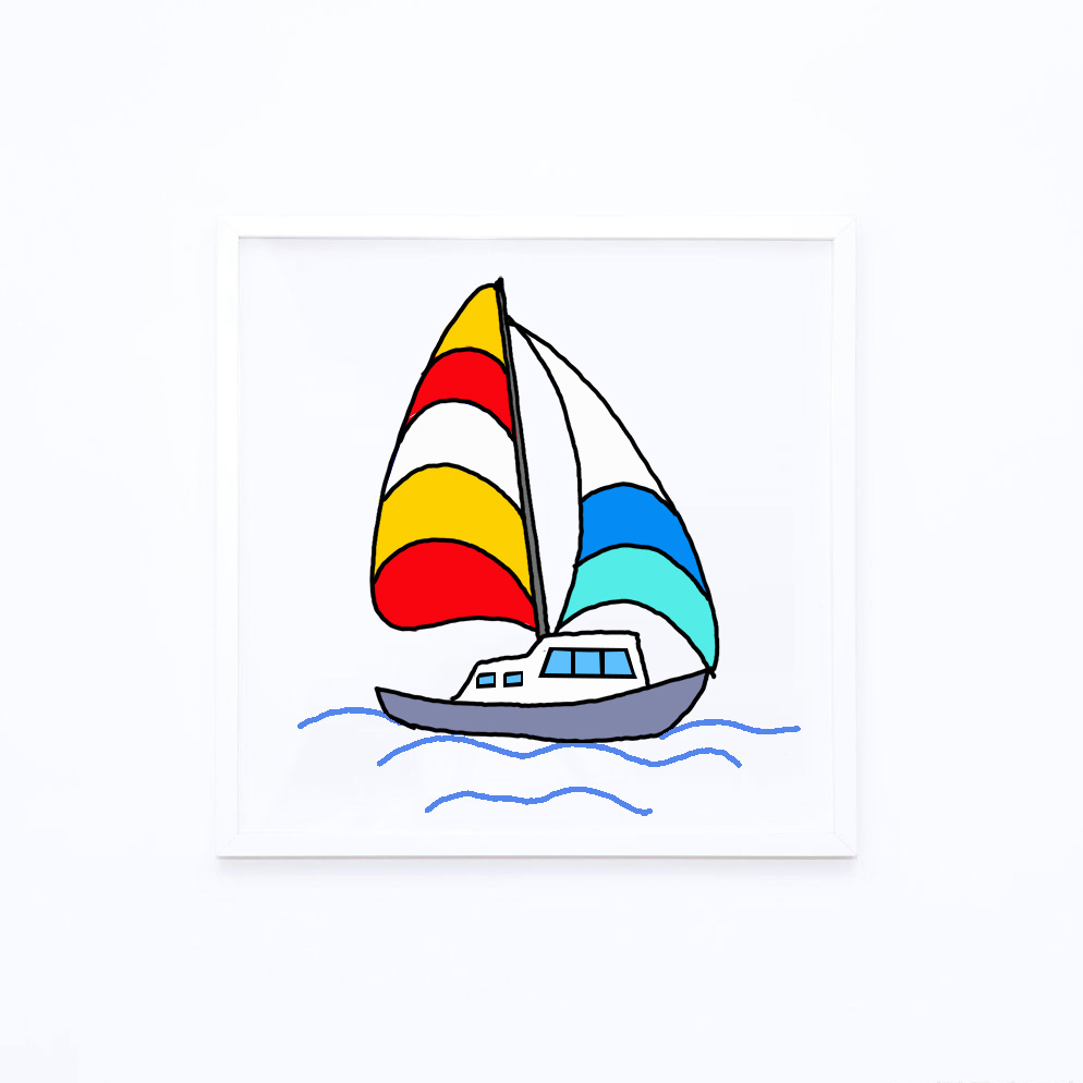 How to Draw a Sailboat Step by Step Easy Drawing Guides