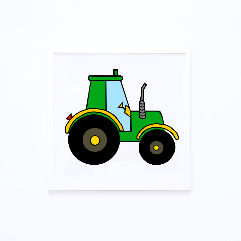 Featured image of post How To Draw A Tractor Here is my new video