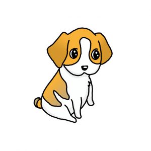 How to Draw a Beagle Easy