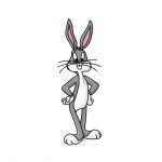 How to Draw a Bugs Bunny