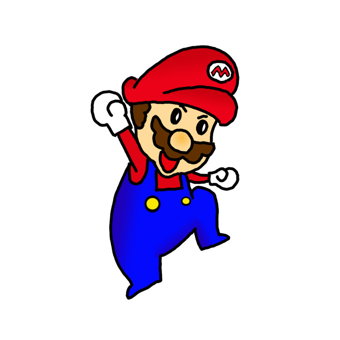 How to Draw Mario Easy