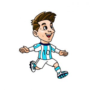 How to Draw Messi