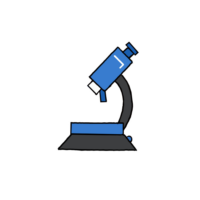 How To Draw A Microscope Drawingforall Net Vrogue Co