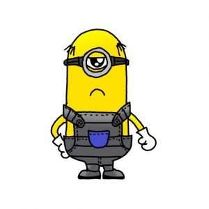 How to Draw a Minion Easy