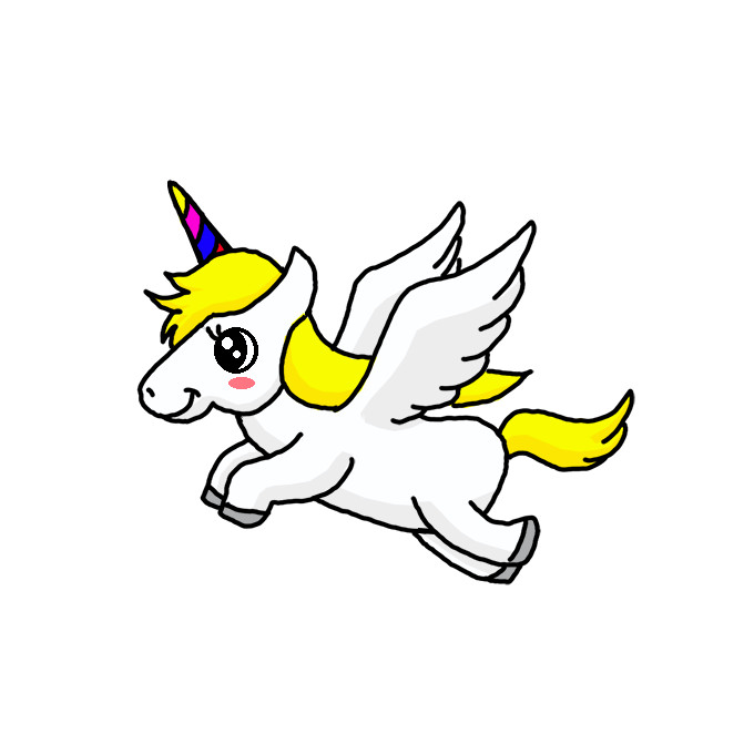 How to Draw a Pegasus Easy