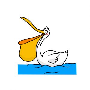 How to Draw a Pelican Easy