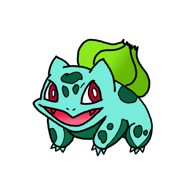 How to Draw Pokemon Bulbasaur - Step by Step Easy Drawing Guides - Drawing  Howtos