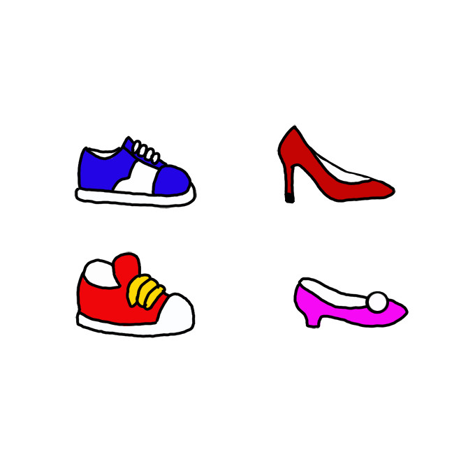 Как нарисовать обувь — простые пошаговые руководства по рисованию