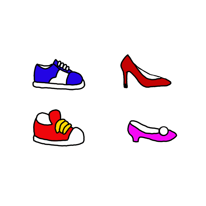 Drawing Shoes in Easy Steps  A Tutorial for Beginners  Take Out Drawing