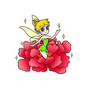 How to Draw a Tinkerbell Easy