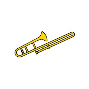 How to Draw a Trombone Easy