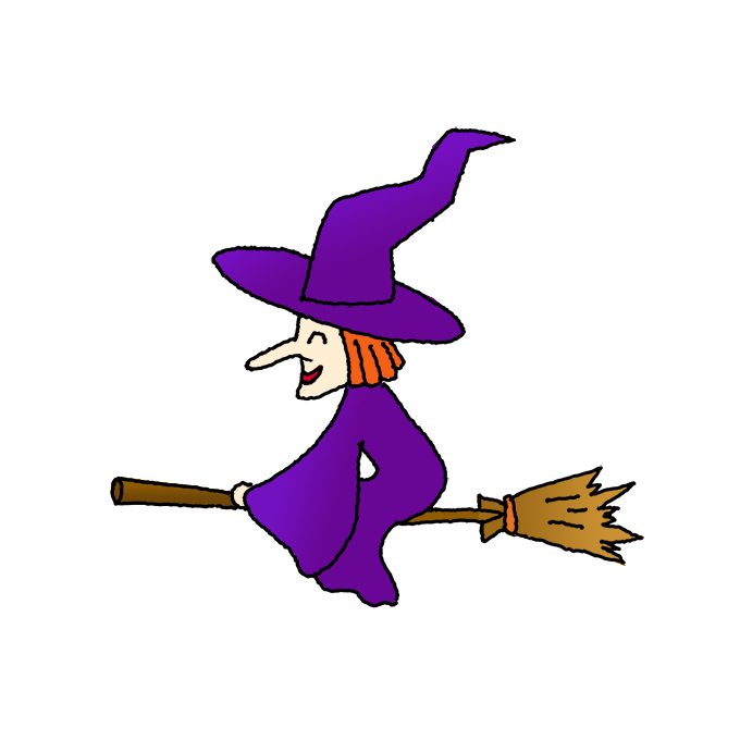 How To Draw A Witch Really Easy Drawing Tutorial Draw - vrogue.co