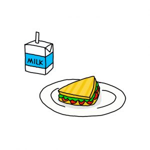How to Draw Breakfast Foods Easy