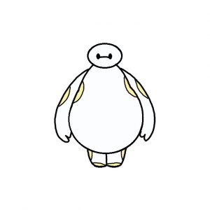 How to Draw Baymax Easy