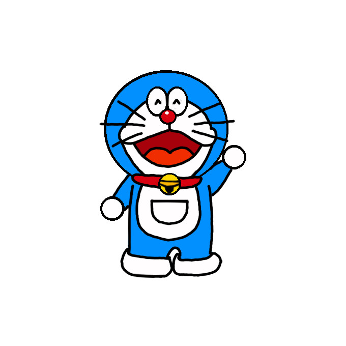 How to Draw Doraemon - Step by Step Easy Drawing Guides - Drawing Howtos