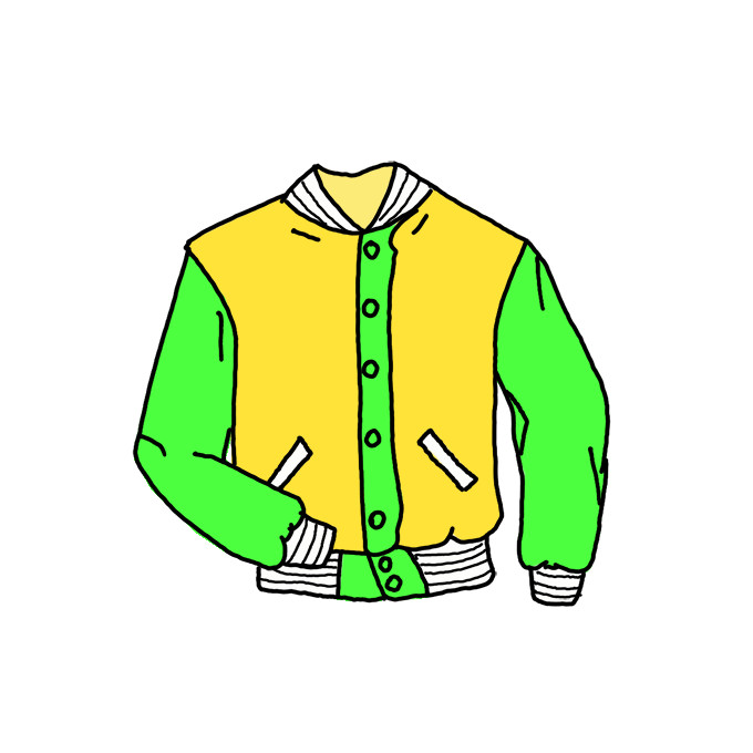 How to Draw a Sport Jacket Step by Step Easy Drawing Guides Drawing