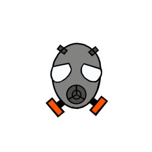 How to Draw a Gas Mask Easy