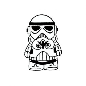 How to Draw a Stormtrooper Easy