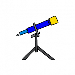 How to Draw a Telescope Easy