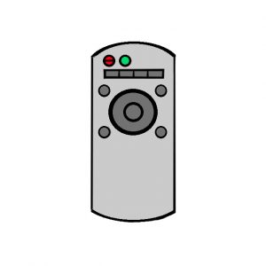 How to Draw a TV Remote Easy