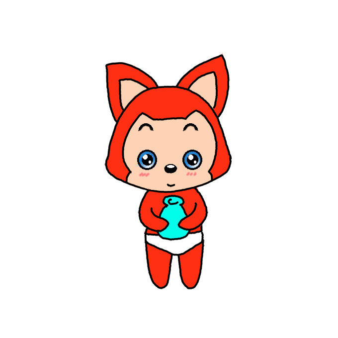 How to Draw Ali the Fox Easy