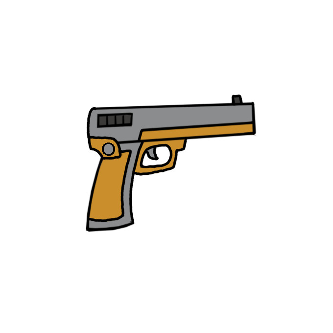 How to Draw a Pistol Easy