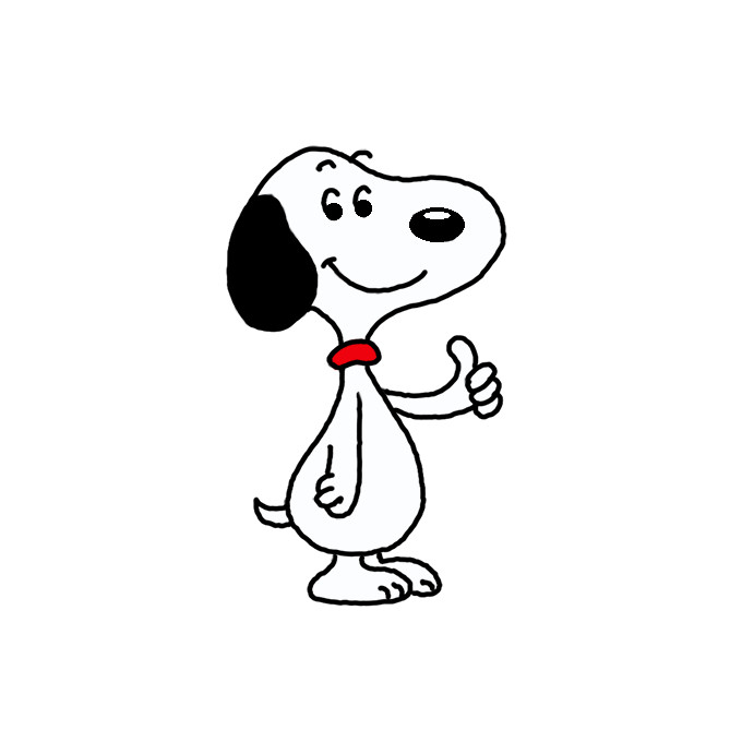How to Draw Snoopy Easy