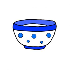 How to Draw a Bowl Easy