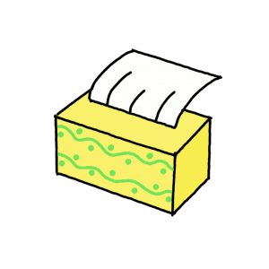 How to Draw a Tissue Box