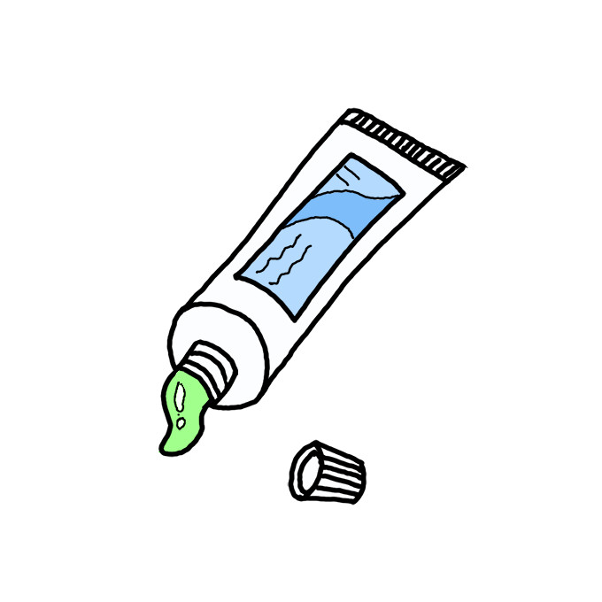 How to Draw a Toothpaste Tube Easy