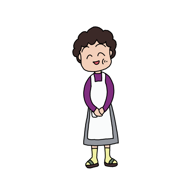 How to Draw Mother Sumire from Maruko - Step by Step Easy Drawing Guides -  Drawing Howtos