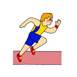 How to Draw an Athlete Running