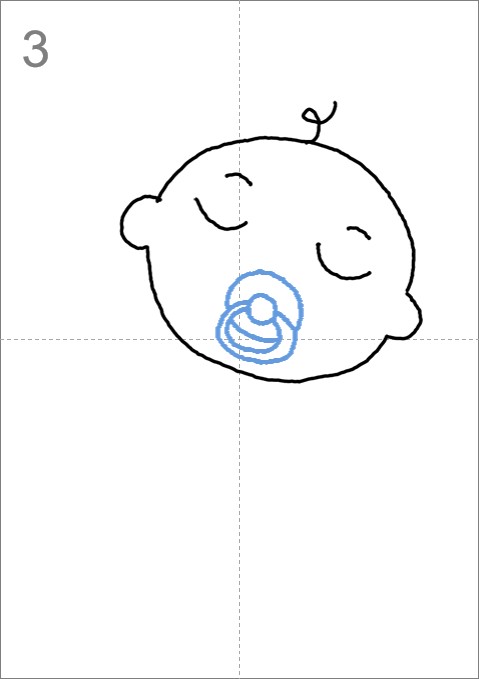 Premium Vector | Sketches of cute babies in different poses