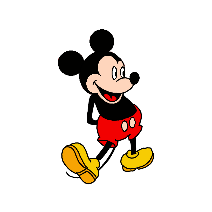 How to Draw Mickey Mouse - Step by Step Easy Drawing Guides - Drawing Howtos