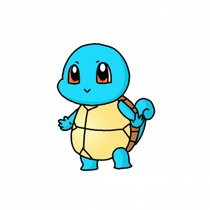 How to Draw Squirtle from Pokemon