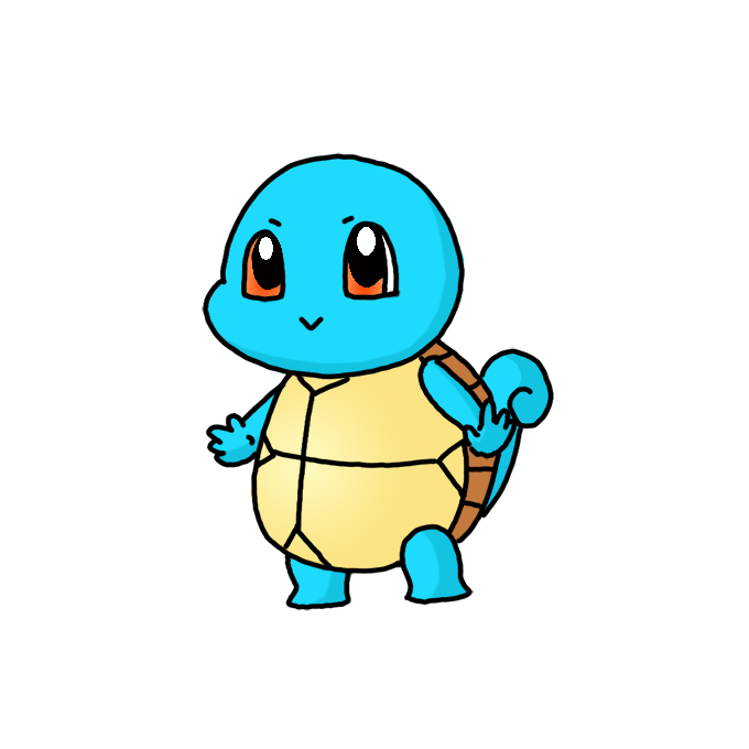 How to Draw Squirtle from Pokemon - Step by Step Easy Drawing Guides -  Drawing Howtos
