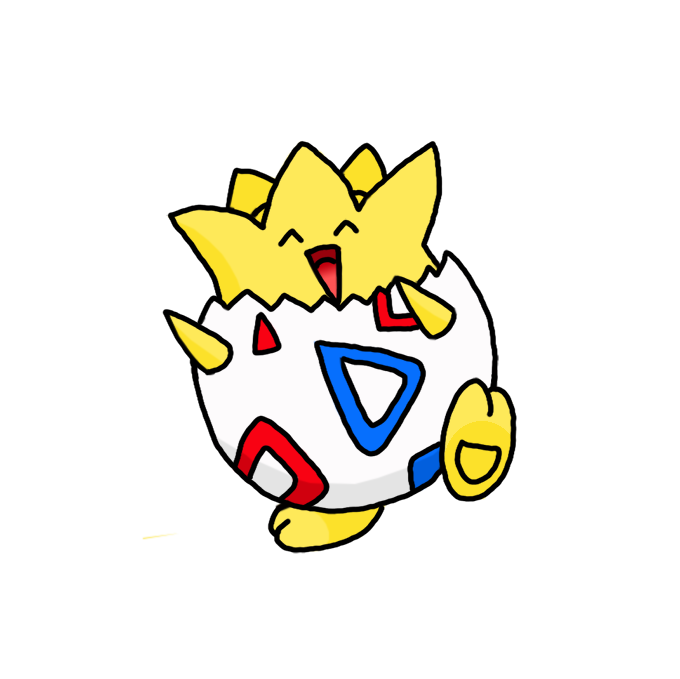 How to Draw Togepi Pokemon Easy