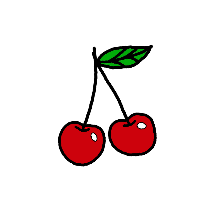 Learn How To Draw Cherries Easy Step By Step Drawing - vrogue.co
