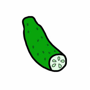 How to Draw a Cucumber Easy